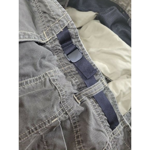 Men's Kuhl 40 Cargo Shorts Dark Adjustable Waist Hiking Utility *Stain Spots - Picture 8 of 8